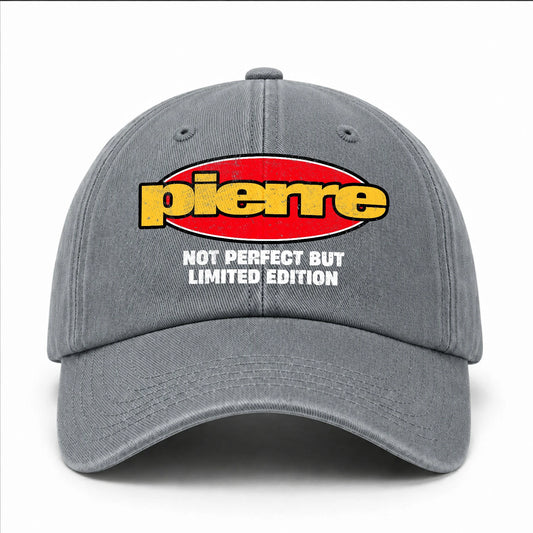 Your Name Not Perfect But Limited Edition Red Logo Washed Cap PIERRE 13K1 C84PF