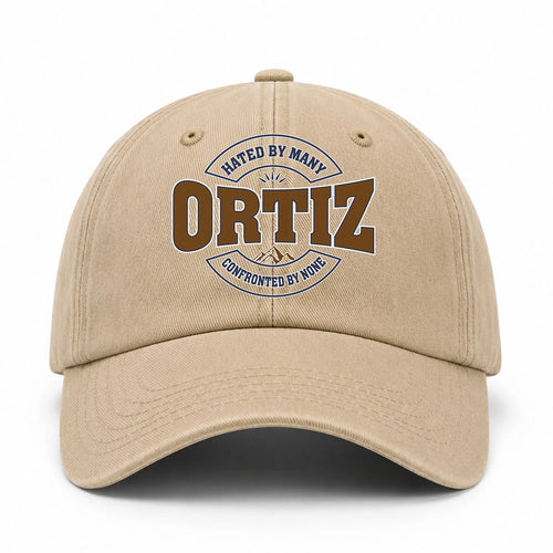 Hated By Many Confronted By None Washed Cap ORTIZ 13K1 C36PF