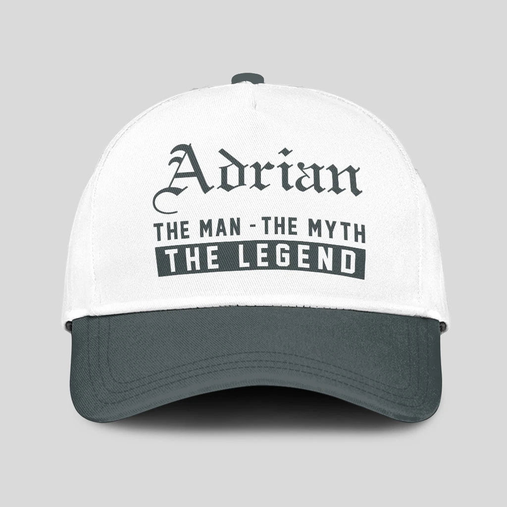 The Man The Myth The Legend Luxury Cap ADRIAN 13K1 C39PF