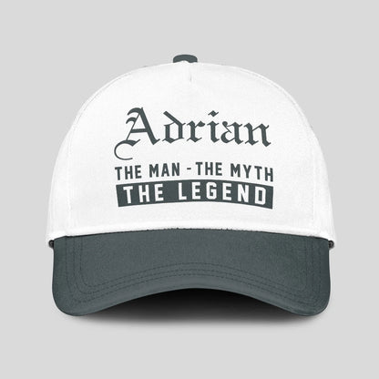 The Man The Myth The Legend Luxury Cap ADRIAN 13K1 C39PF