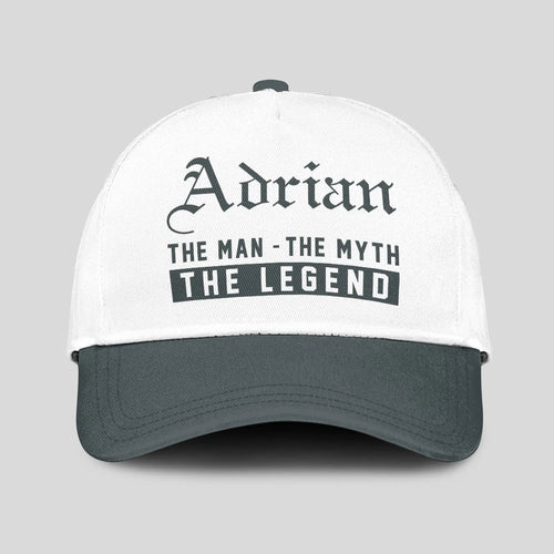 The Man The Myth The Legend Luxury Cap ADRIAN 13K1 C39PF