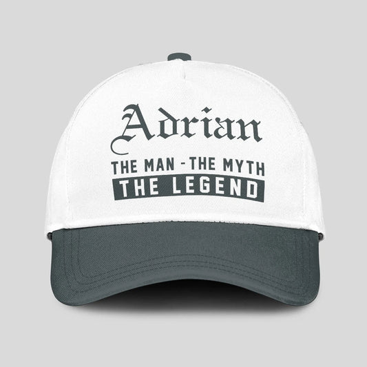 The Man The Myth The Legend Luxury Cap ADRIAN 13K1 C39PF
