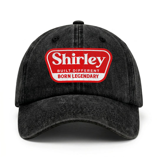 Built Different Born Legendary Red Logo Washed Cap SHIRLEY 13K1 C63PF