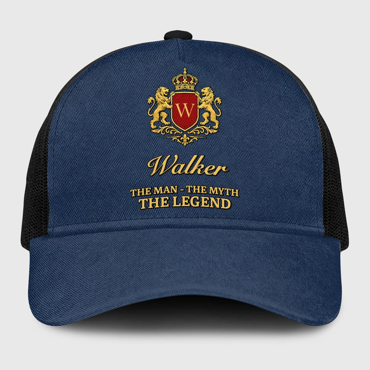 The Man The Myth The Legend Royal Blue Mesh Cap WALKER 13K1 C187PF
