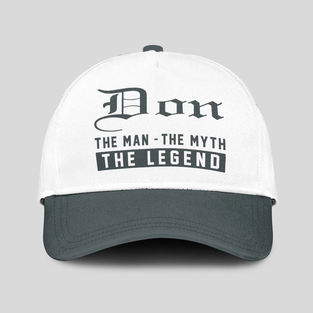 The Man The Myth The Legend Luxury Cap DON 13K1 C39PF