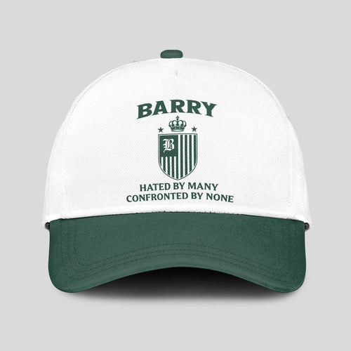 Hated By Many Confronted By None Luxury Logo Cap BARRY 13K1 C41PF