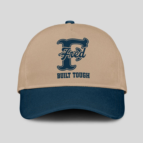 Built Tough Sage Green And Beige Baseball Cap FRED 13K1 C102PF