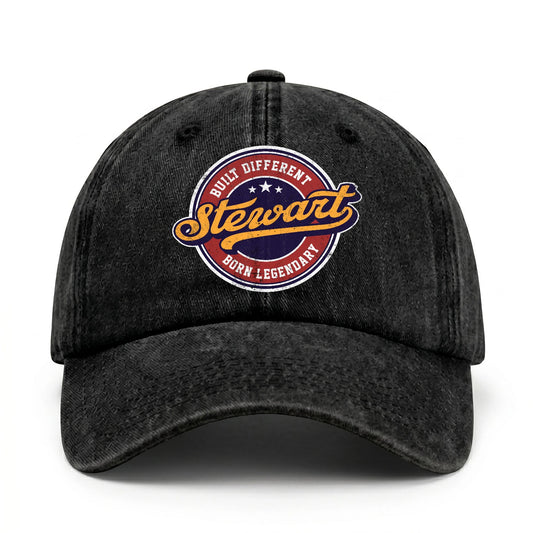 Built Different Born Legendary Logo Washed Cap STEWART 13K1 C65PF