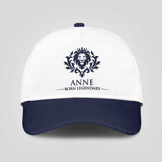 Born legendary lion blue and white baseball cap ANNE 13K1 C185PF