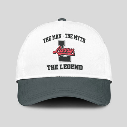 The Man The Myth The Legend Custom Initial Letter And Name Cap LARRY 13K1 C38PF