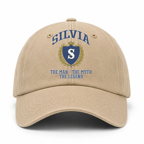 The Man The Myth The Legend Luxury Logo Cap SILVIA 13K1 C34PF