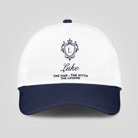The Man The Myth The Legend Blue Cap LUKE 13K2 C46PF
