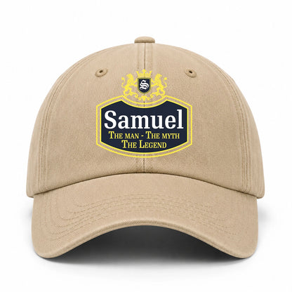 The Man The Myth The Legend Royal Cap SAMUEL 13K C31PF