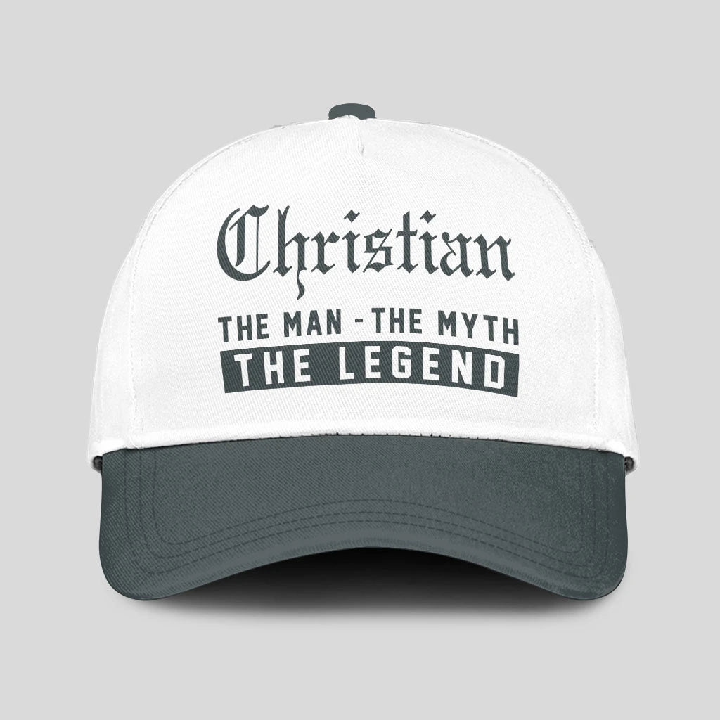 The Man The Myth The Legend Luxury Cap CHRISTIAN 13K1 C39PF