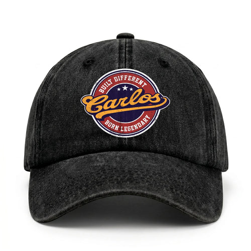 Built Different Born Legendary Logo Washed Cap CARLOS 13K1 C65PF