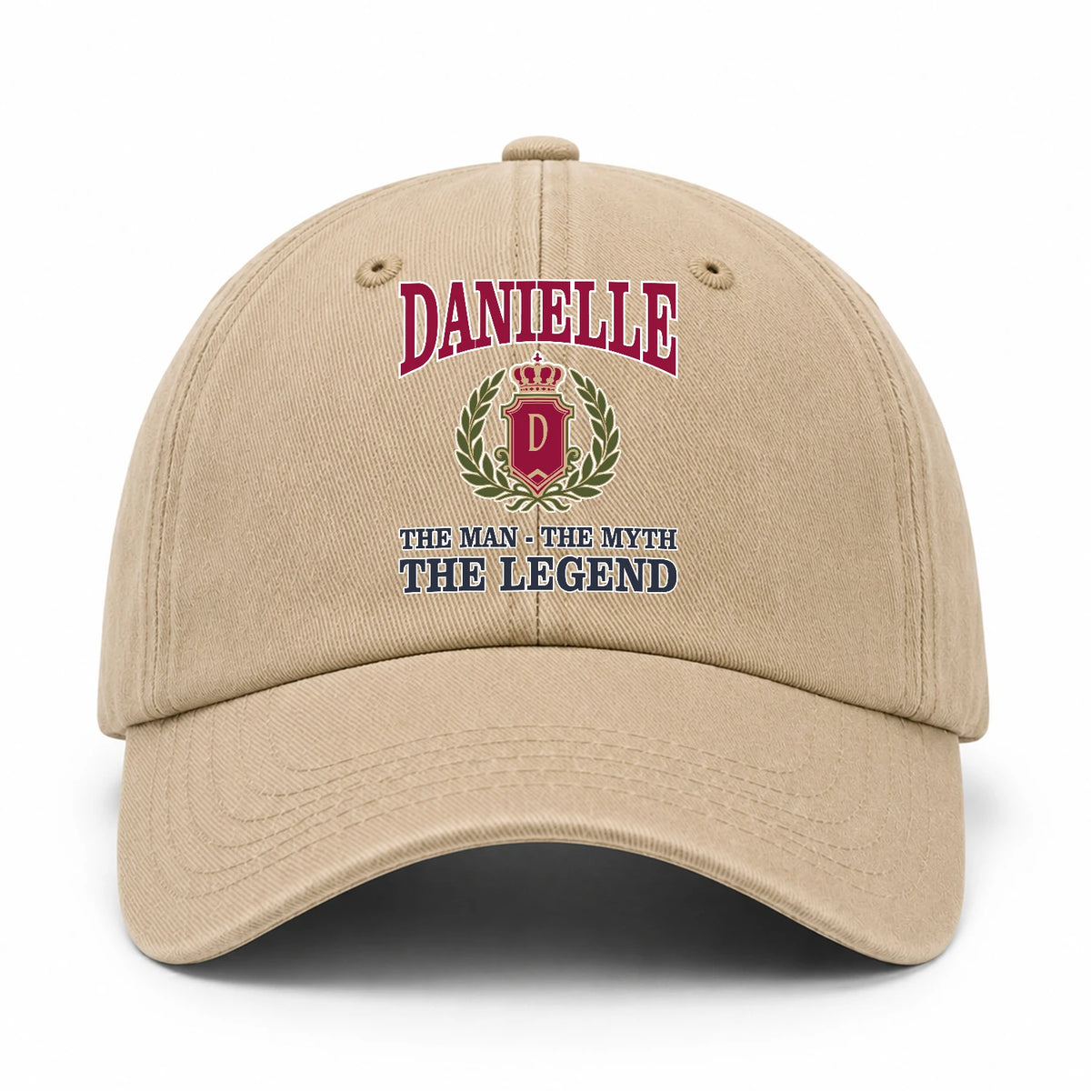 The Man The Myth The Legend Royal Khaki Cap DANIELLE 13K1 C116PF