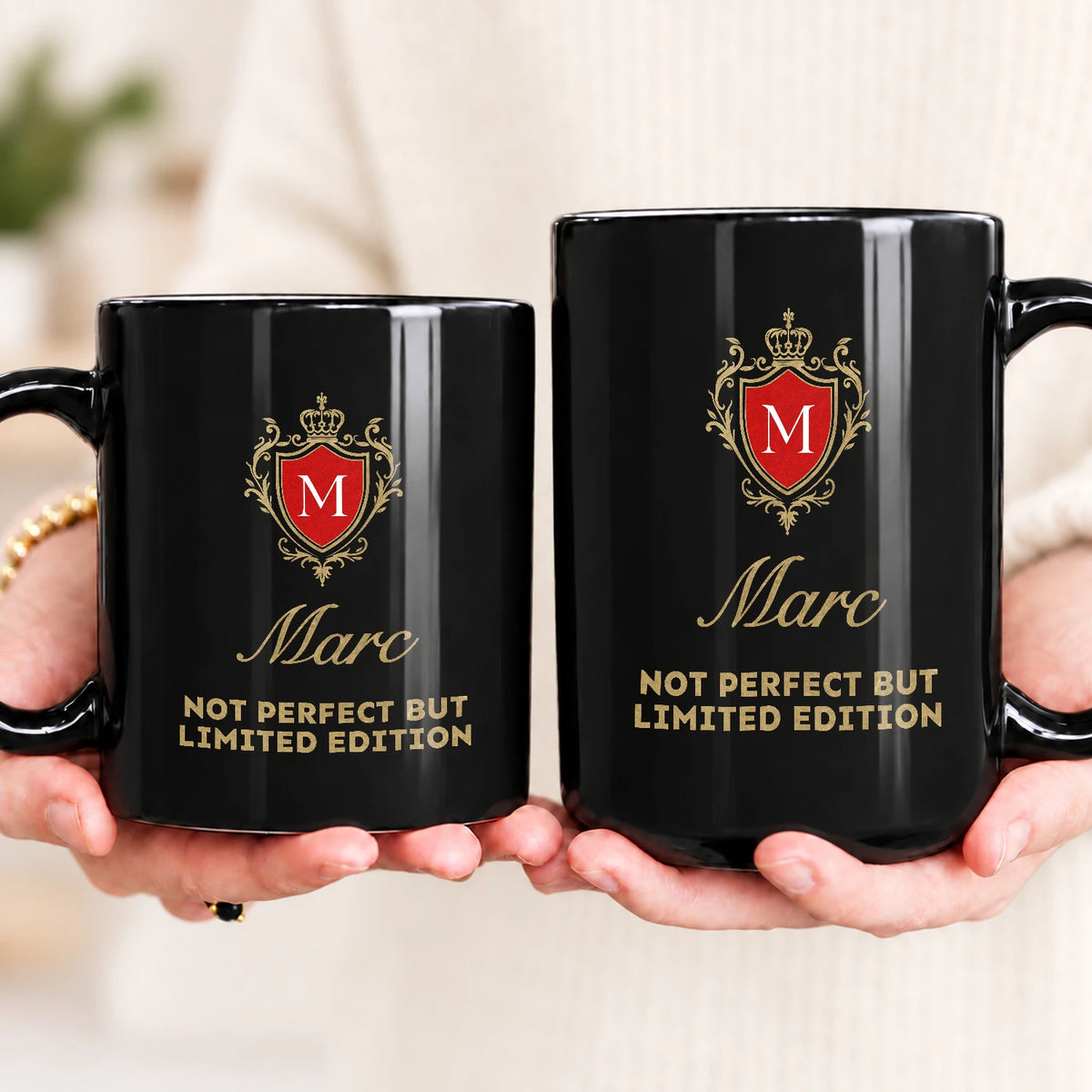 Not Perfect But Limited Eidition Golden Logo Mug MARC 13K1 MG19