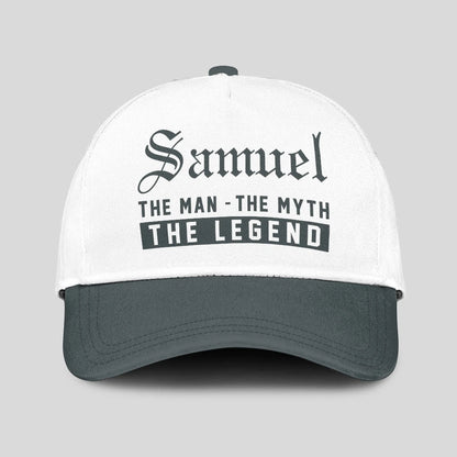 The Man The Myth The Legend Luxury Cap SAMUEL 13K1 C39PF
