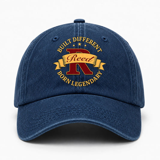 Built Different Born Legendary Royal Washed Cap REED 13K1 C71PF