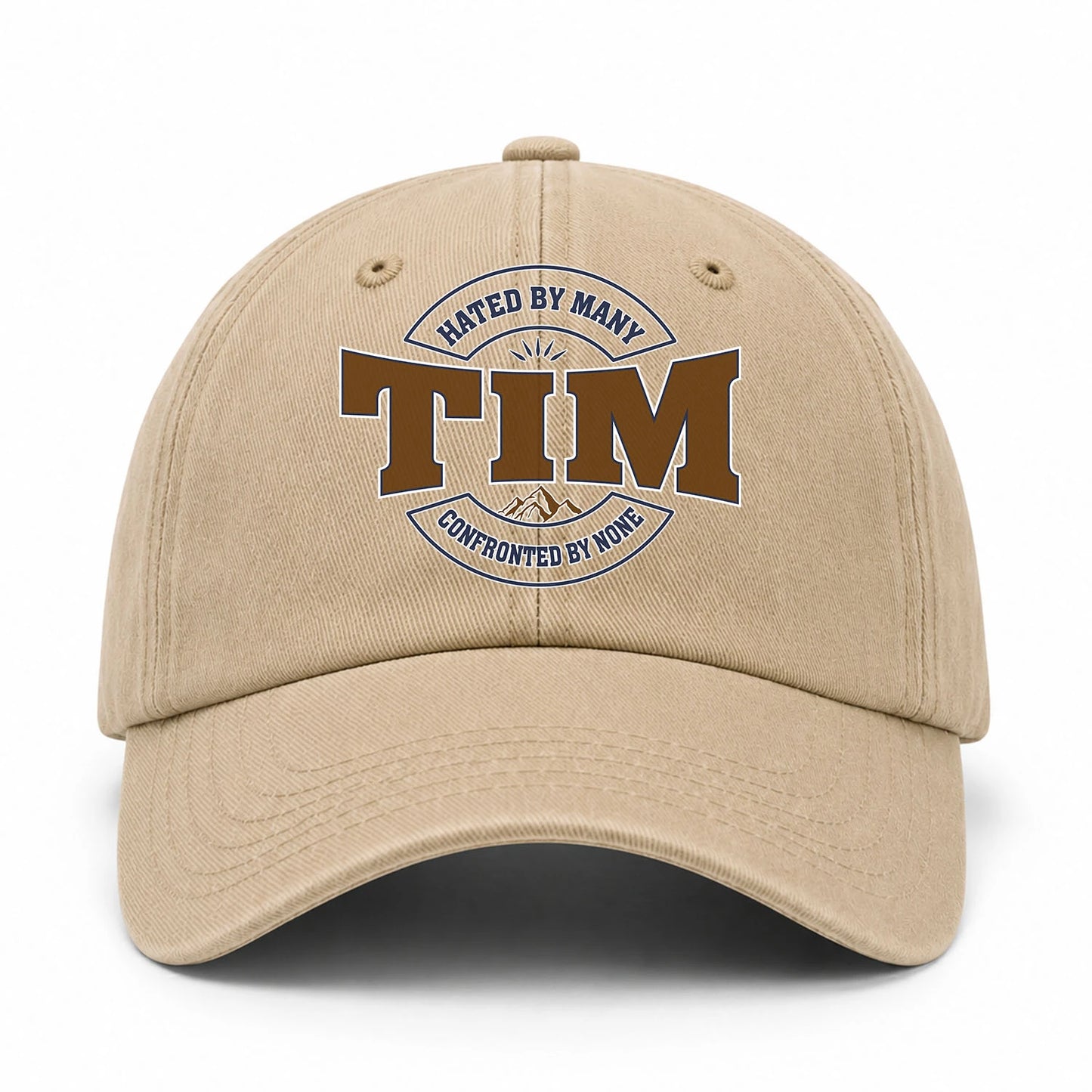 Hated By Many Confronted By None Washed Cap TIM 13K1 C36PF