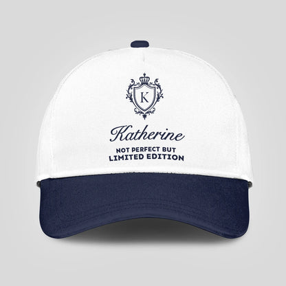 Not Perfect But Limited Edition Blue And White Luxury Cap KATHERINE 13K1 C151PF