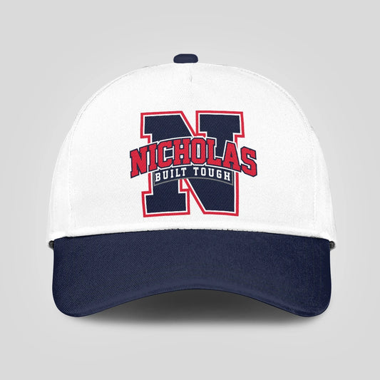 Built Tough Blue And White Baseball Cap NICHOLAS 13K1 C103PF
