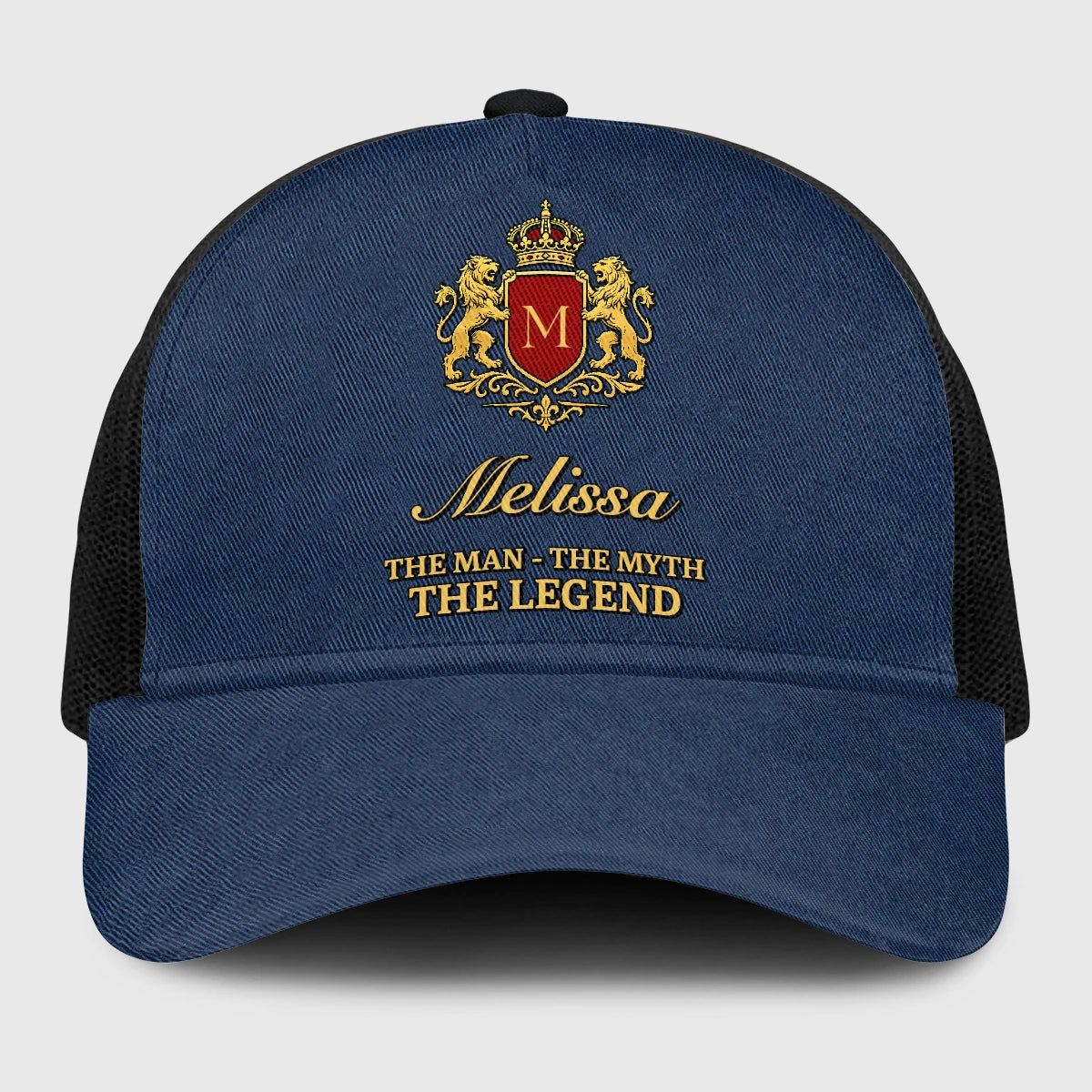 The Man The Myth The Legend Royal Blue Mesh Cap MELISSA 13K1 C187PF