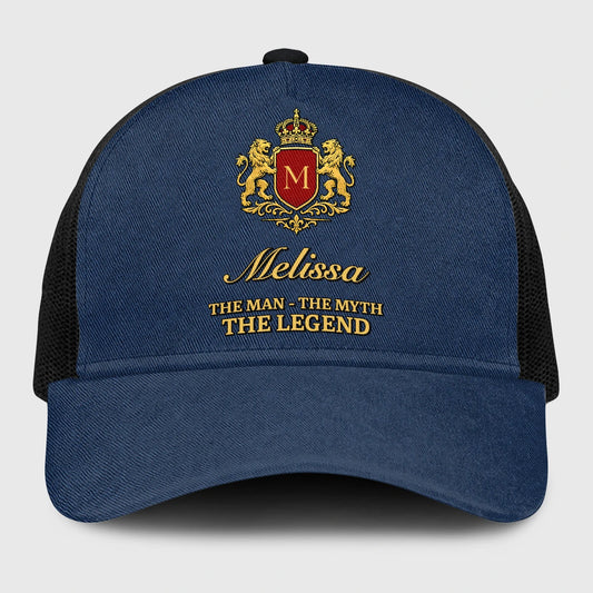 The Man The Myth The Legend Royal Blue Mesh Cap MELISSA 13K1 C187PF