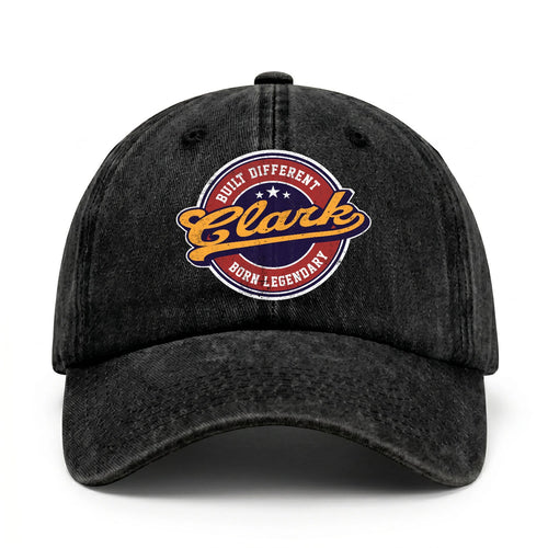 Built Different Born Legendary Logo Washed Cap CLARK 13K1 C65PF