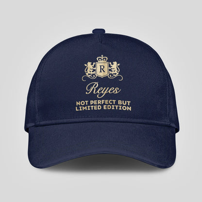 Not Perfect But Limited Edition Crest Logo Navy Cap REYES 13K1 C160PF