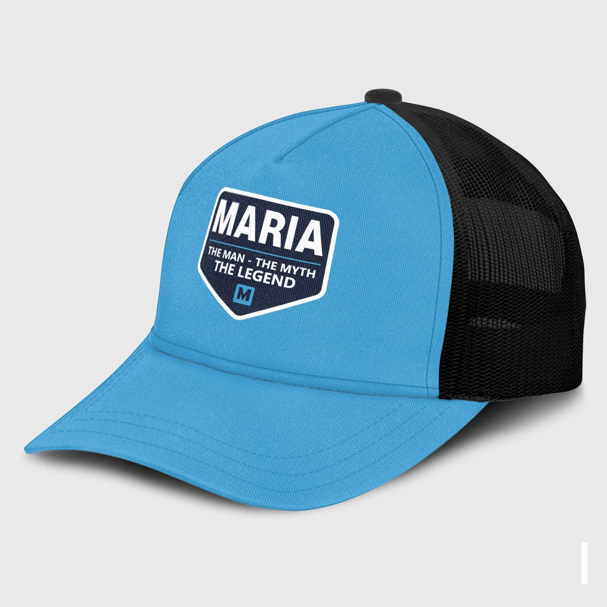 The Man The Myth The Legend Light Blue Mesh Cap MARIA 13K1 C190PF