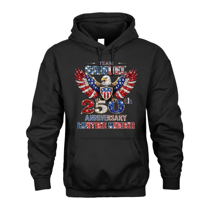 SAMUEL 13K1-523 Personalized "Team...Lifetime Member" America 250 Design