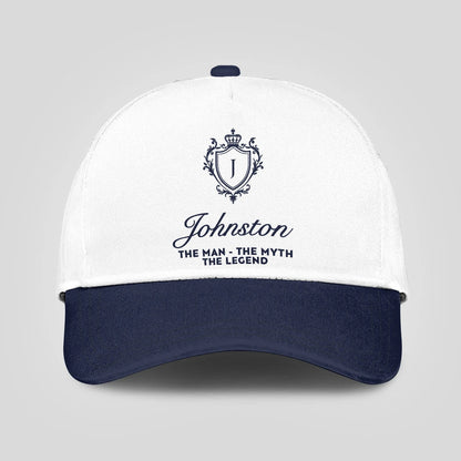 The Man The Myth The Legend Blue Cap JOHNSTON 13K2 C46PF