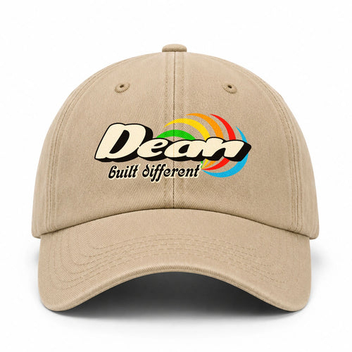 Your Name Built Different Retro Washed Cap DEAN 13K1 C55PF