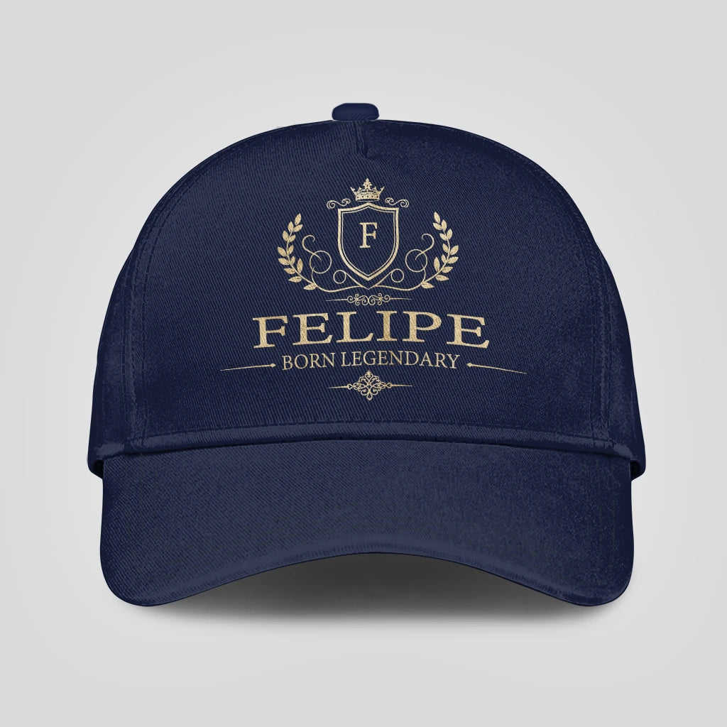Born Legendary Luxury Crest Blue Cap FELIPE 13K1 C180PF