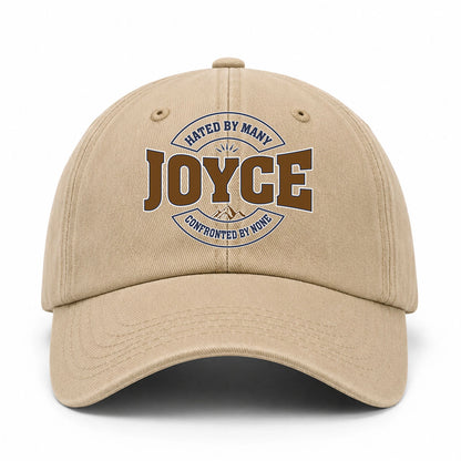 Hated By Many Confronted By None Washed Cap JOYCE 13K1 C36PF