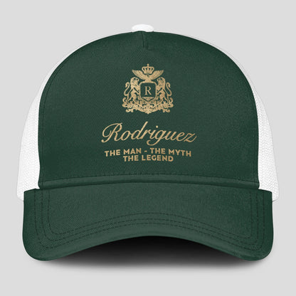 The Man The Myth The Legend Sage Green Mesh Cap RODRIGUEZ 13K1 C192PF