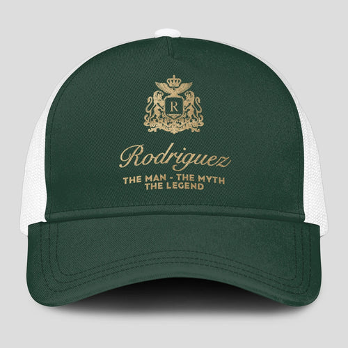 The Man The Myth The Legend Sage Green Mesh Cap RODRIGUEZ 13K1 C192PF