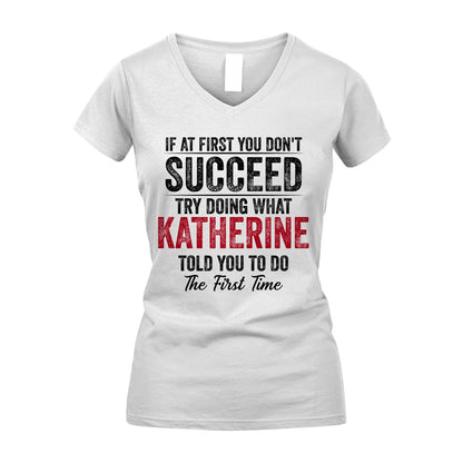 KATHERINE 13K1-357 If At First You Don't Succeed...