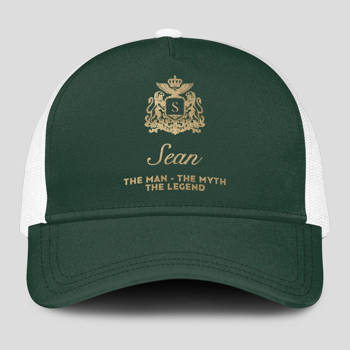 The Man The Myth The Legend Sage Green Mesh Cap SEAN 13K1 C192PF