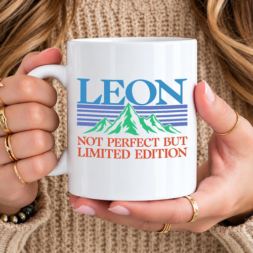 Not Perfect But Limited Eidition Retro Mountain Mug LEON 13K1 MG29