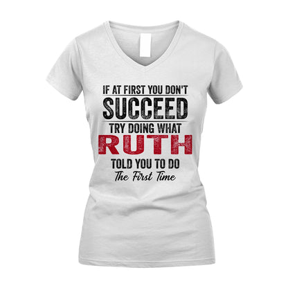 RUTH 13K1-357 If At First You Don't Succeed...