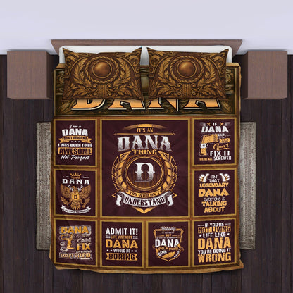 DANA Limited Edition Personalized Bedding Set 13K1-BS3