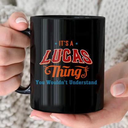 It's A Your Name Thing You Wouldn't Understand Retro Mug LUCAS 13K1 MG26