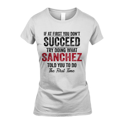 SANCHEZ 13K1-357 If At First You Don't Succeed...