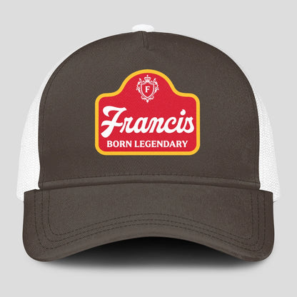 Born Legendary Charcoal Mesh Cap FRANCIS 13K1 C196PF
