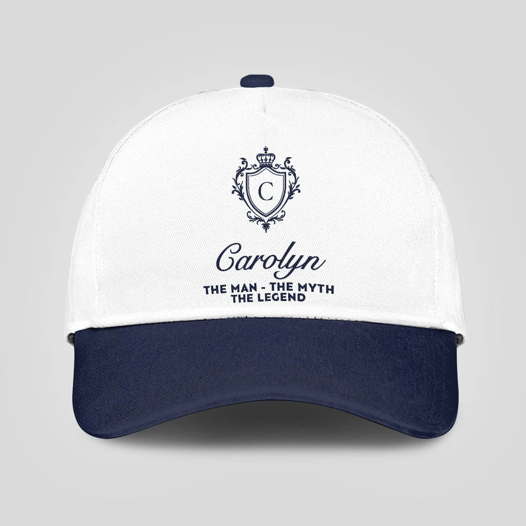 The Man The Myth The Legend Blue Cap CAROLYN 13K1 C46PF