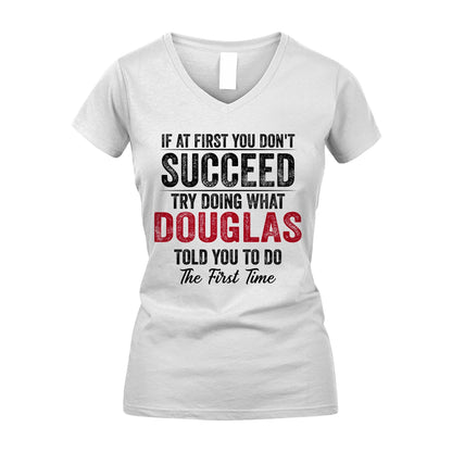 DOUGLAS 13K1-357 If At First You Don't Succeed...