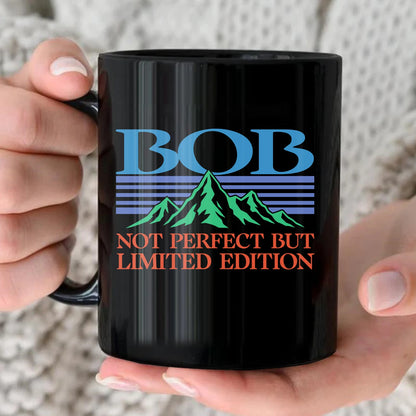 Not Perfect But Limited Eidition Retro Mountain Mug BOB 13K1 MG29