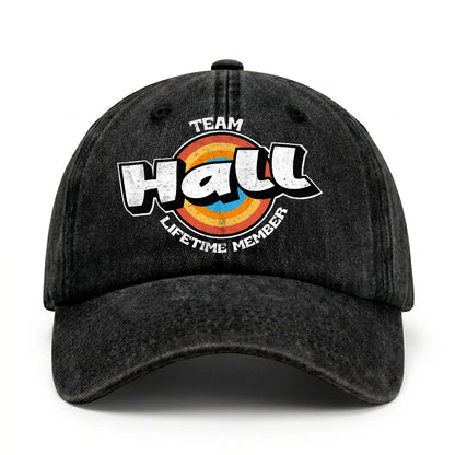 Team Your Name Lifetime Member Logo Cap HALL 13K1 C66PF